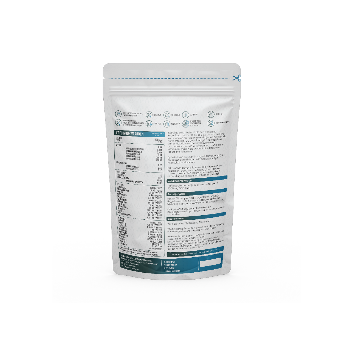 Biologische Spirulina poeder voor dieren