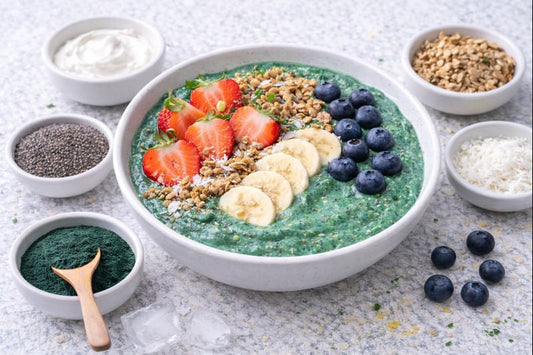 Kokosyoghurt Bowl met Spirulina