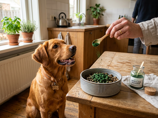 Hoe spirulina de gezondheid van je hond in 2026 verbetert
