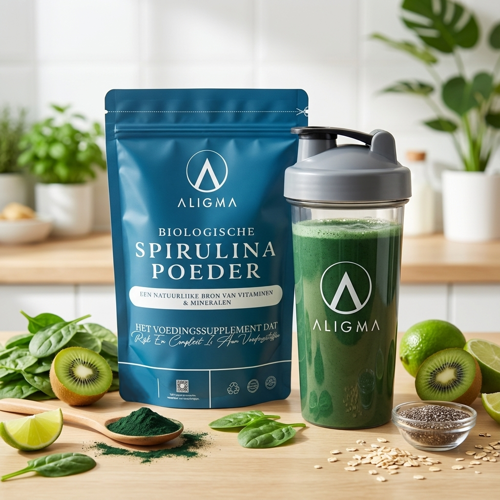 Biologische Spirulina poeder superfood