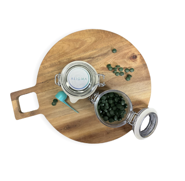 Biologische Spirulina Cadeau (250 gram + 250 tabletten)