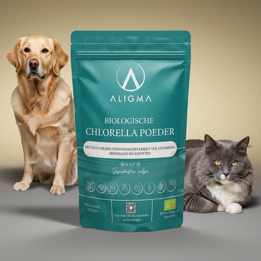 Biologische Chlorella poeder voor dieren 250 gram