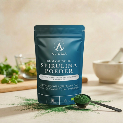 Biologische Spirulina poeder superfood