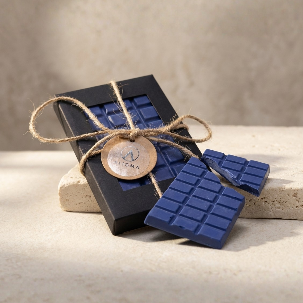 Chocolade met Blauwe Spirulina