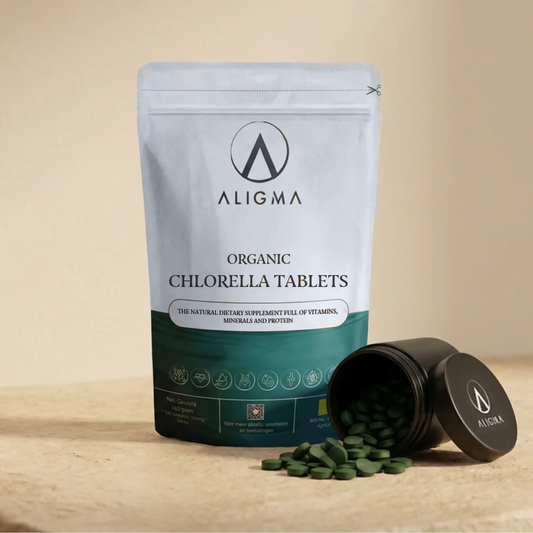 Biologische Chlorella Tabletten 500 stuks - (500 mg per tablet)