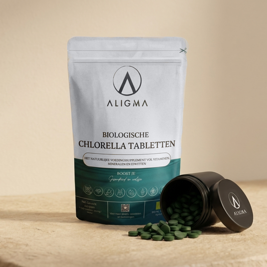 Biologische Chlorella Tabletten 500 stuks - (500 mg per tablet)