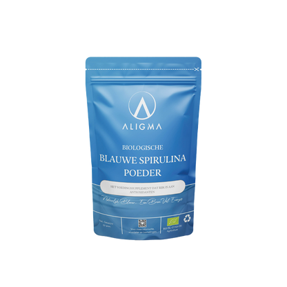Biologische Spirulina Bundel – Groen & Blauw + Shaker & Maatschepjes