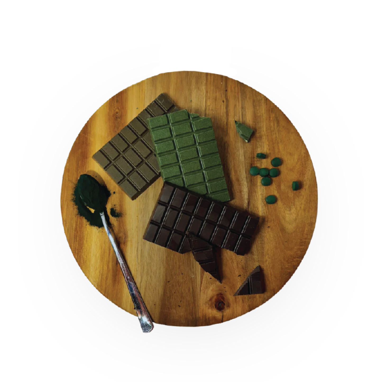 Chocolade met Spirulina