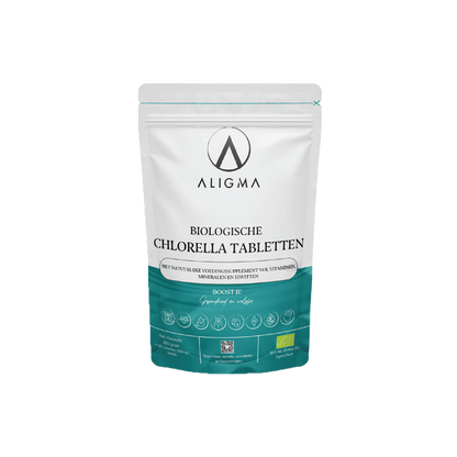 Biologische Chlorella Tabletten 500 stuks - (500 mg per tablet)